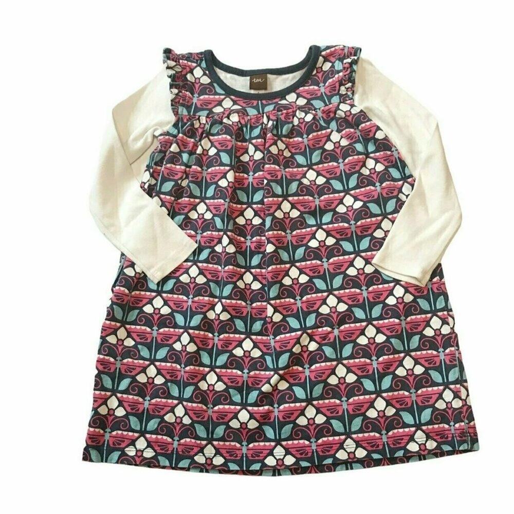 Tea Collection 100% Cotton Dress 4Y